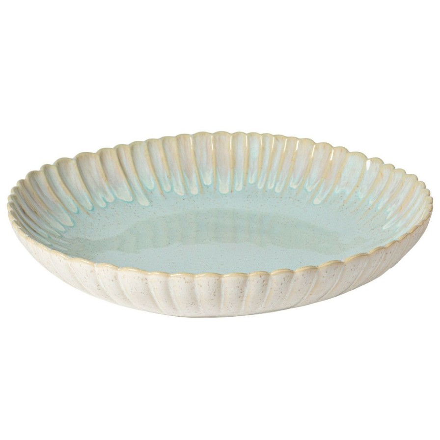 Tabletop * | Mallorca Sea Blue Pasta Serving Bowl Crazy Deals