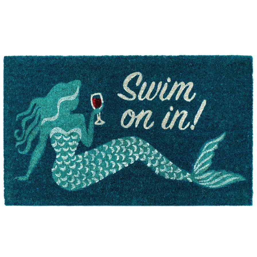 Outdoor * | Swim On In Natura Coir 24 X 36 Door Mat Limit Offer