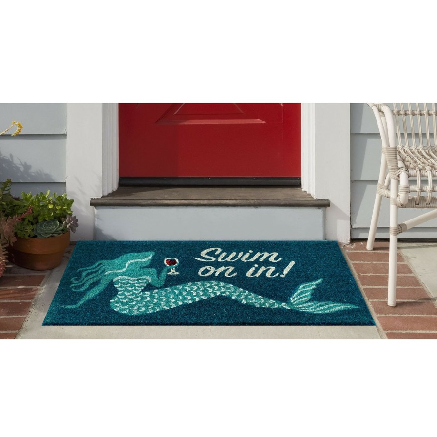 Outdoor * | Swim On In Natura Coir 24 X 36 Door Mat Limit Offer