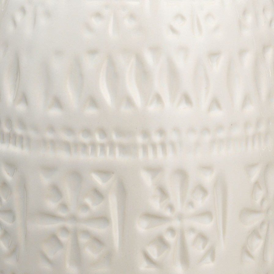 All Decor * | Flores Table Lamp In White Ceramic Best Quality