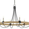 All Decor * | Shipwright Rope Wrapped 6-Light Chandelier Cheap Online