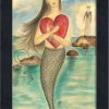 Mirrors & Art * | A Sailor'S Valentine Mermaid Wholesale