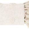 Bed & Bath * | Dove Ivory Tufted Beach Throw Limit Offer