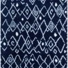 Rugs * | Illahee Navy Boho Shag Rug Official