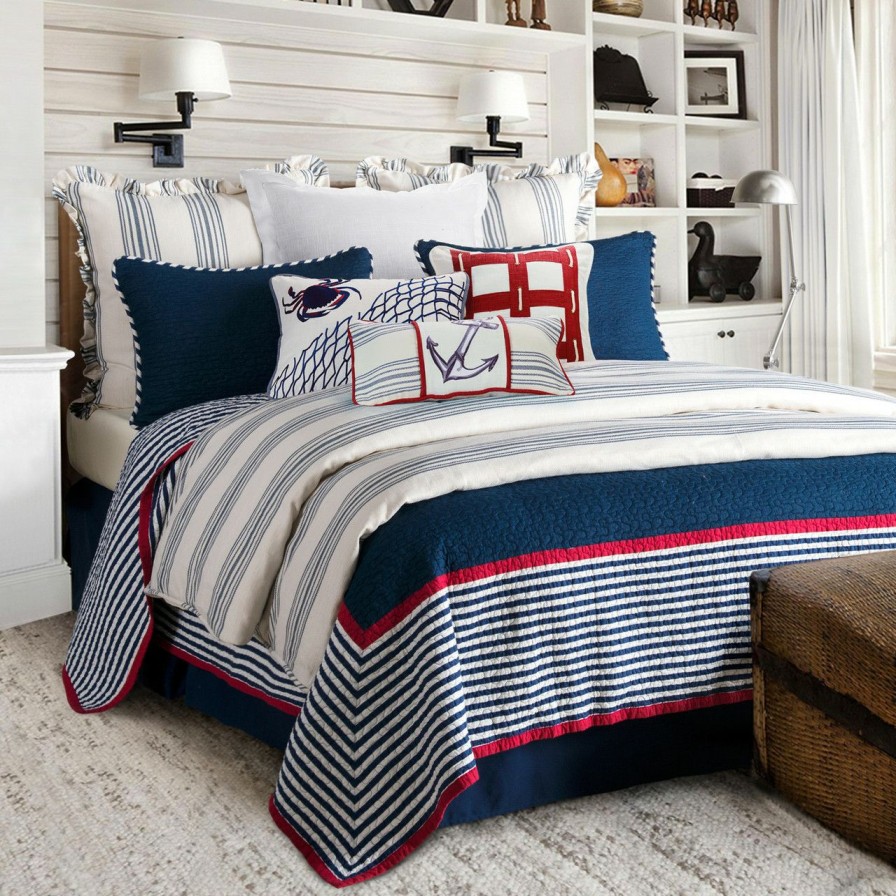 Bed & Bath * | Liberty Quilt Queen Size Quilted 3-Piece Set Official