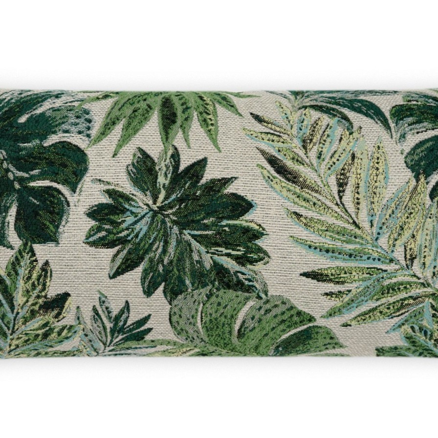 All Decor * | Rain Forest Green 12 X 24 Lumbar Pillow Best Quality