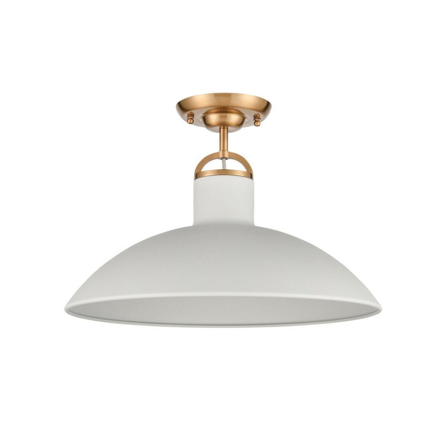 Lighting * | Surf 1-Light Semi Flush Mount Top Selling