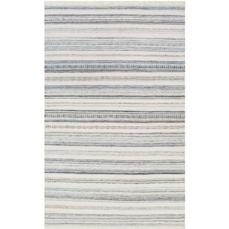 Rugs * | Azores Sea Striped Woven Rug Outlet Sale