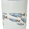 All Decor * | Blue School Of Fish Wine Bottle Holder Fire Sale