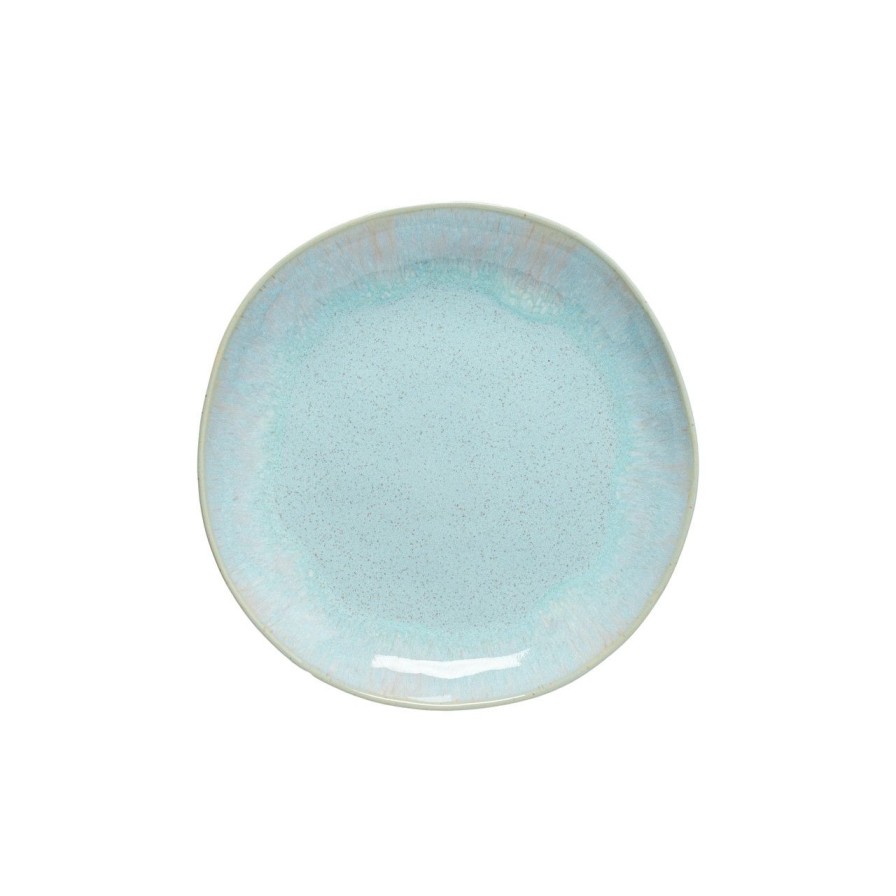 Tabletop * | Eivissa Sea Aqua Salad Plates Fire Sale