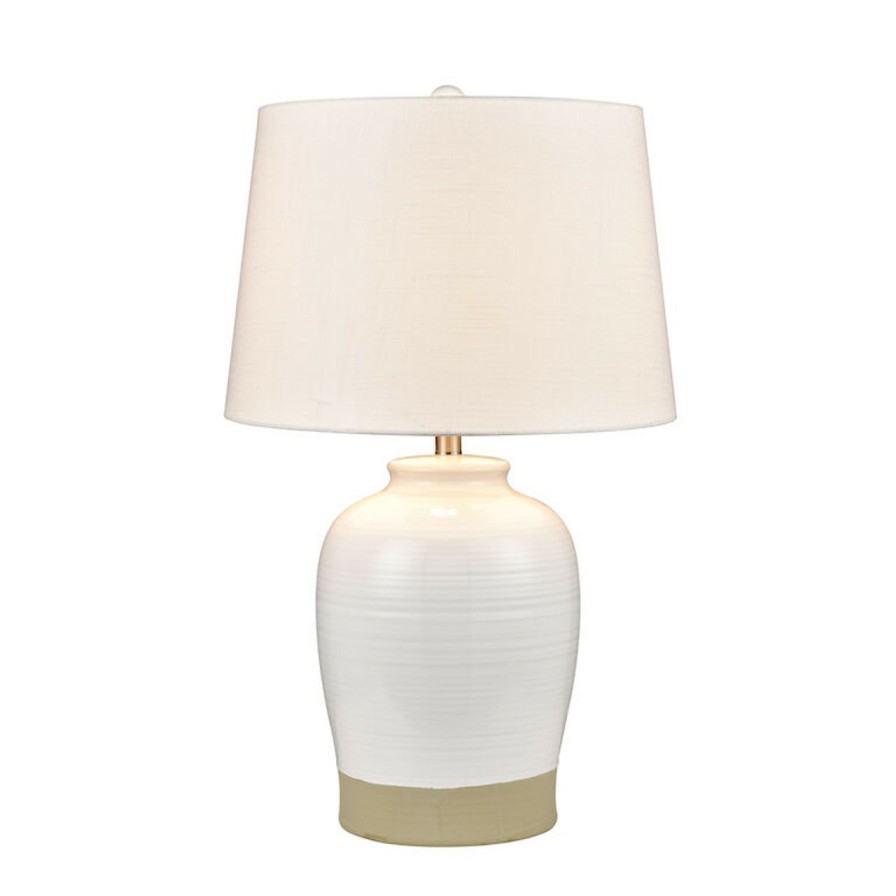 Lighting * | Penn Cove Short Table Lamp Set Of Two Best Quality