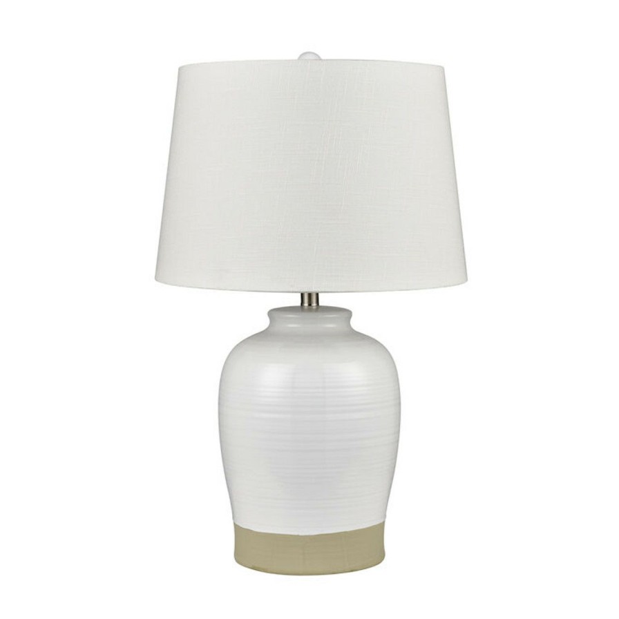 Lighting * | Penn Cove Short Table Lamp Set Of Two Best Quality