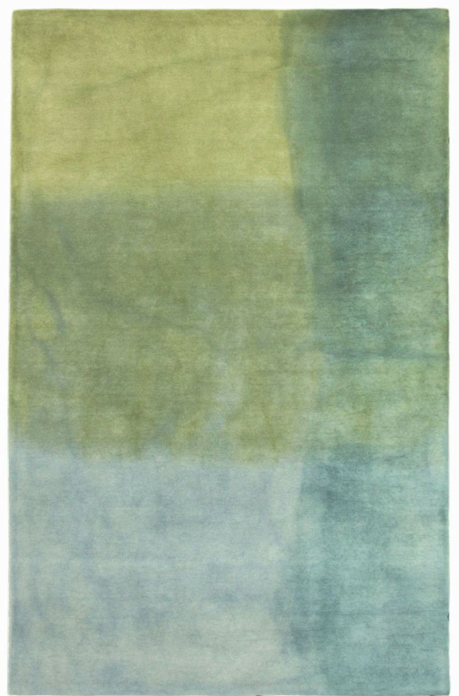 Rugs * | Piazza Sea Breeze Watercolors Area Rug Fire Sale