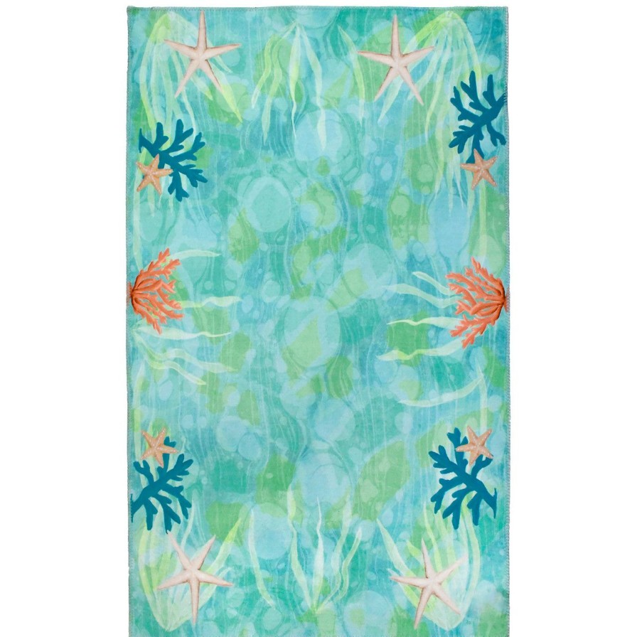 Rugs * | Ocean Undersea Bubbles Area Rug Crazy Deals