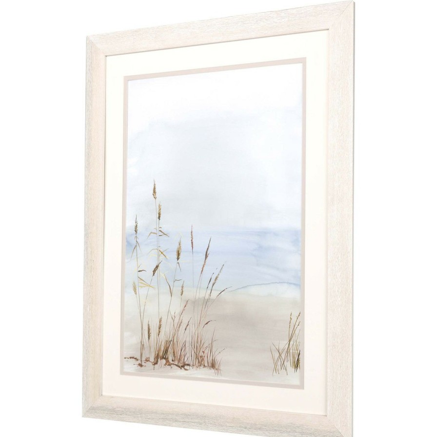 Mirrors & Art * | Soft Beach Grass Ii Framed Art Official