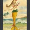 Mirrors & Art * | Stowaway Of The Beach Mermaid Small Wall Art Official