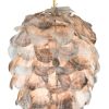 All Decor * | Cruselle Layered Shell Chandelier Official