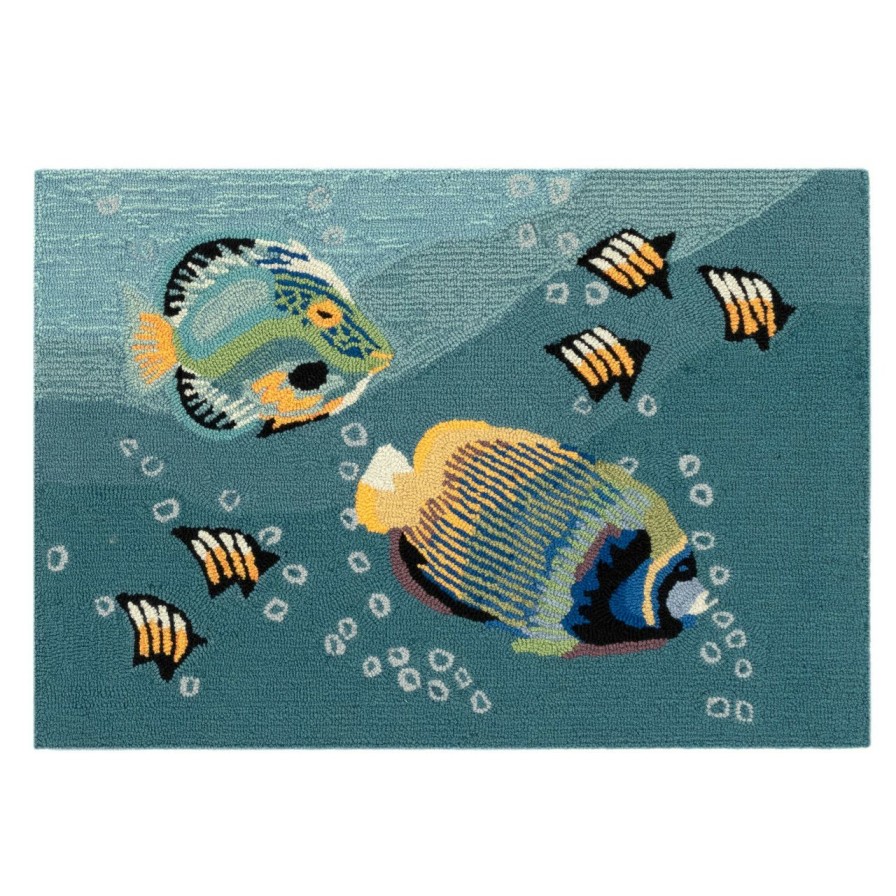 Rugs * | Tropical Aquarium Accent Rug Large Choice