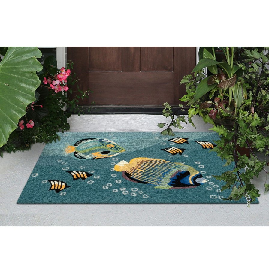 Rugs * | Tropical Aquarium Accent Rug Large Choice