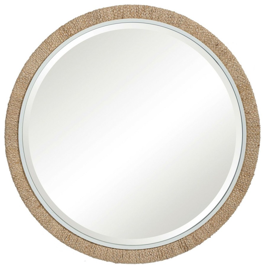 All Decor * | Robinson Crusoe Round Rope Mirror Official