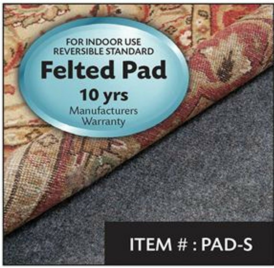 Rugs * | Standard Felted Rug Pad Good Quality