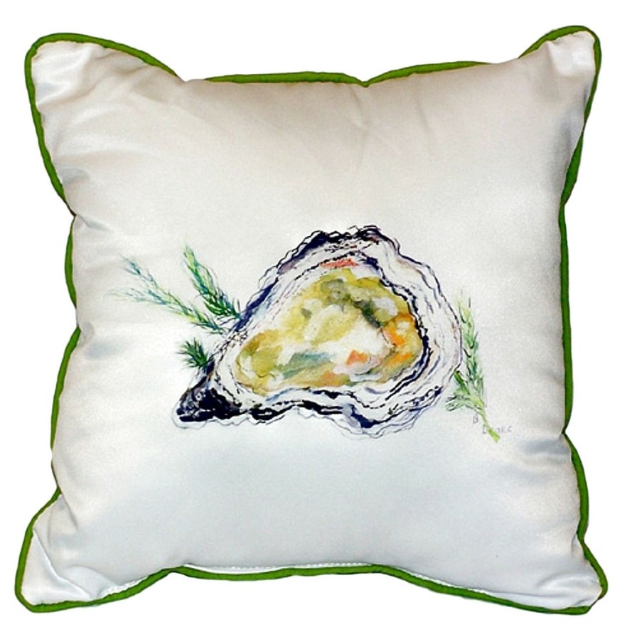 Outdoor * | Oyster Shell Indoor-Outdoor Pillow Best Quality