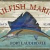 All Decor * | Sailfish Marina Custom Beach Sign Official