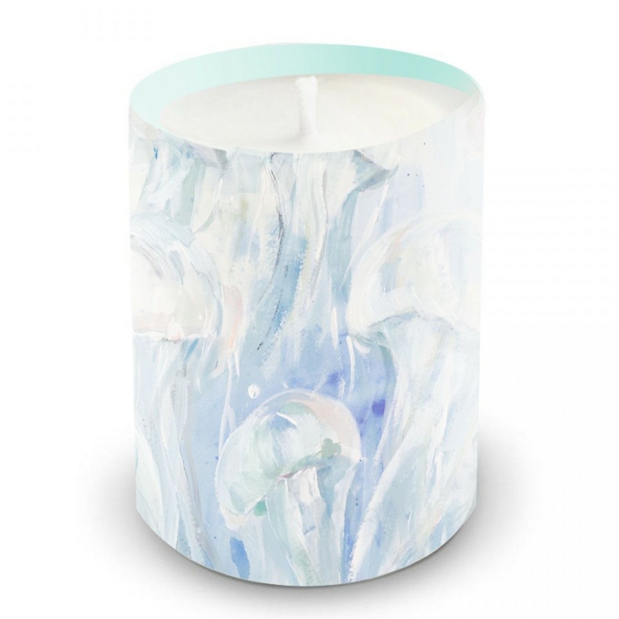 Decor * | Ethereal Coast Ceramic 15 Oz. Candle Outlet