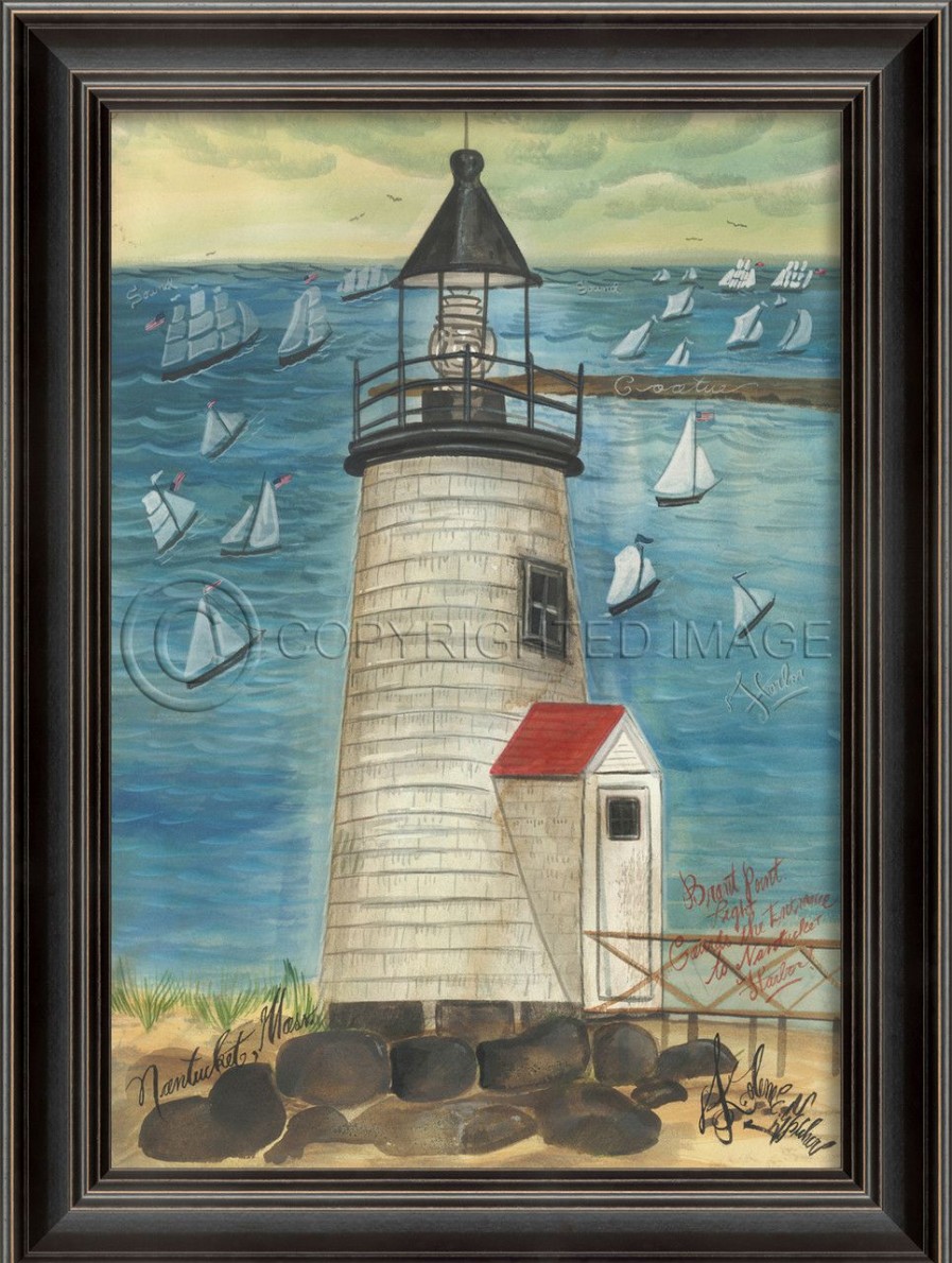 Mirrors & Art * | Brant Point Lighthouse Art Best Price