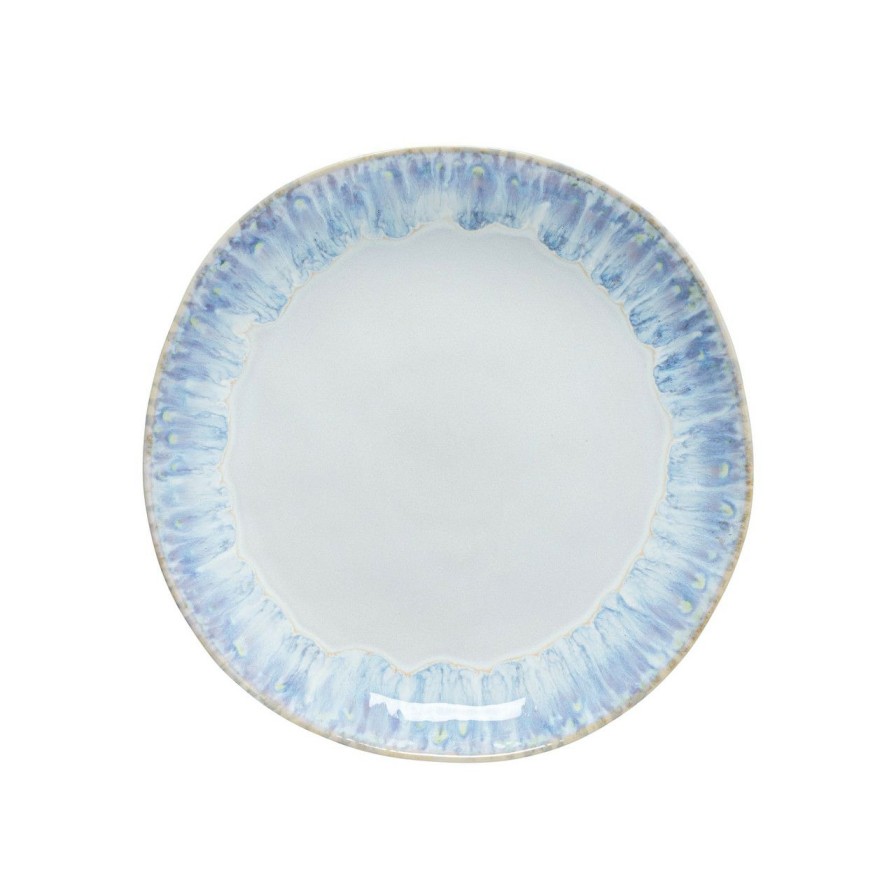 All Decor * | Brisa Ria Blue 11 Inch Dinner Plates Best Price