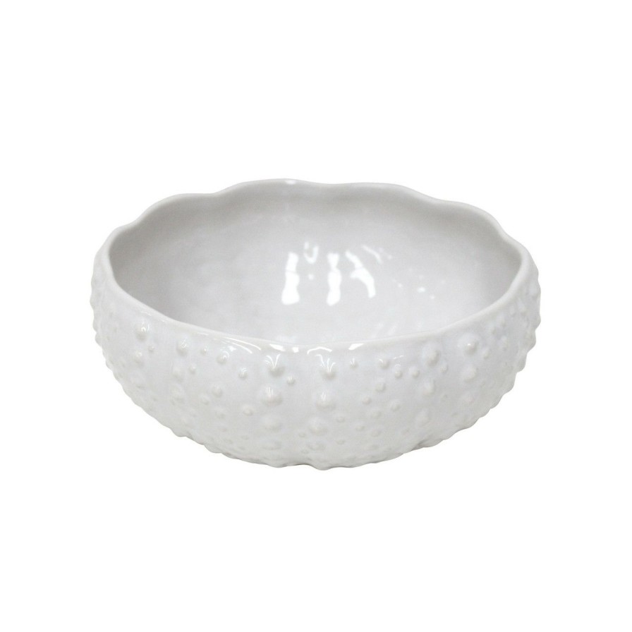 Tabletop * | Sea Urchin Shaped White Aparte Serving Bowl Cheap Online