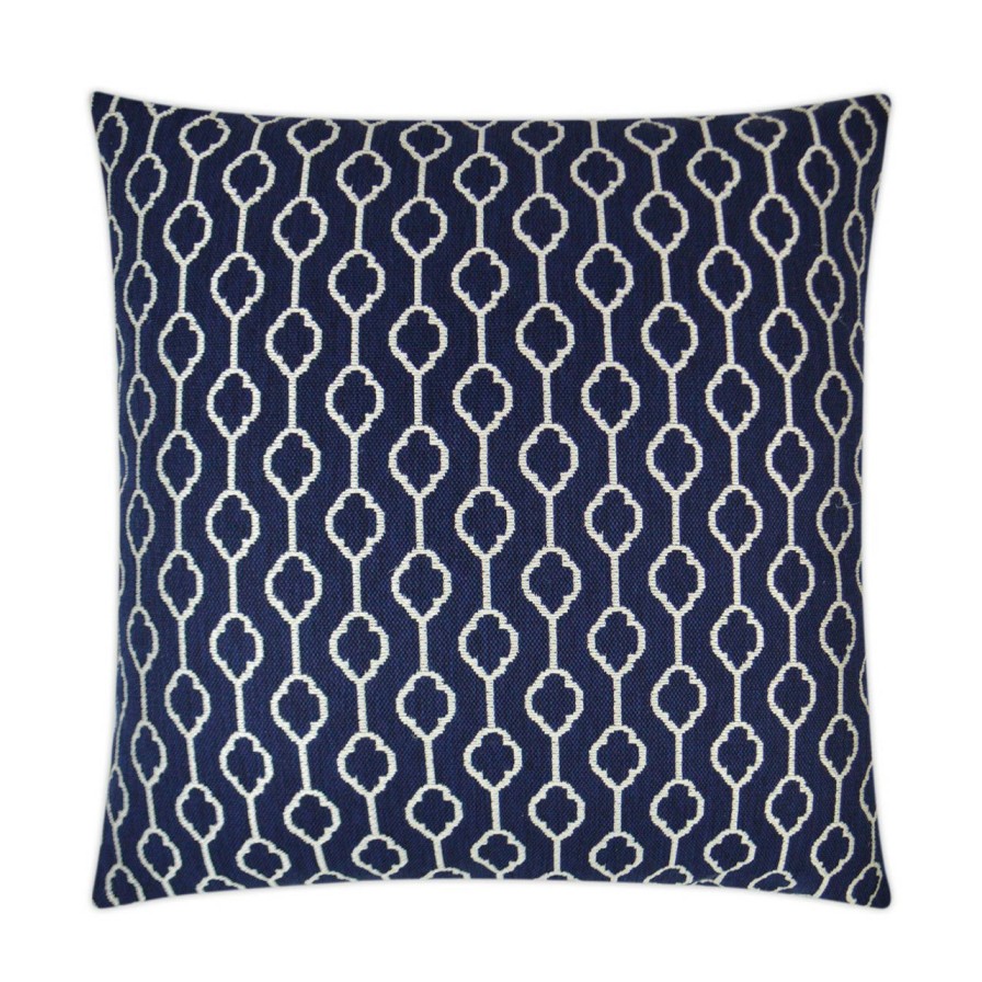 All Decor * | Striker Indigo Blue Luxury Pillow Reliable Quality