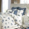 Bed & Bath * | Beach House Blues Queen Duvet Set Official