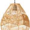 All Decor * | Java Woven Rattan 1-Light Pendant Fire Sale