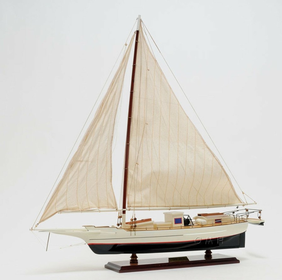 Decor * | Skipjack Fully-Assembled Model Sailboat Reliable Quality