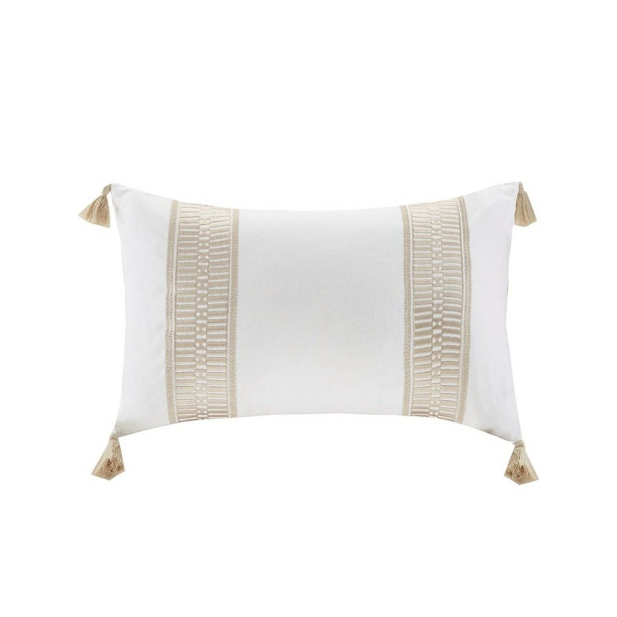 All Decor * | Saltwater And Dunes Tasseled Decorative Pillow Cheap Online