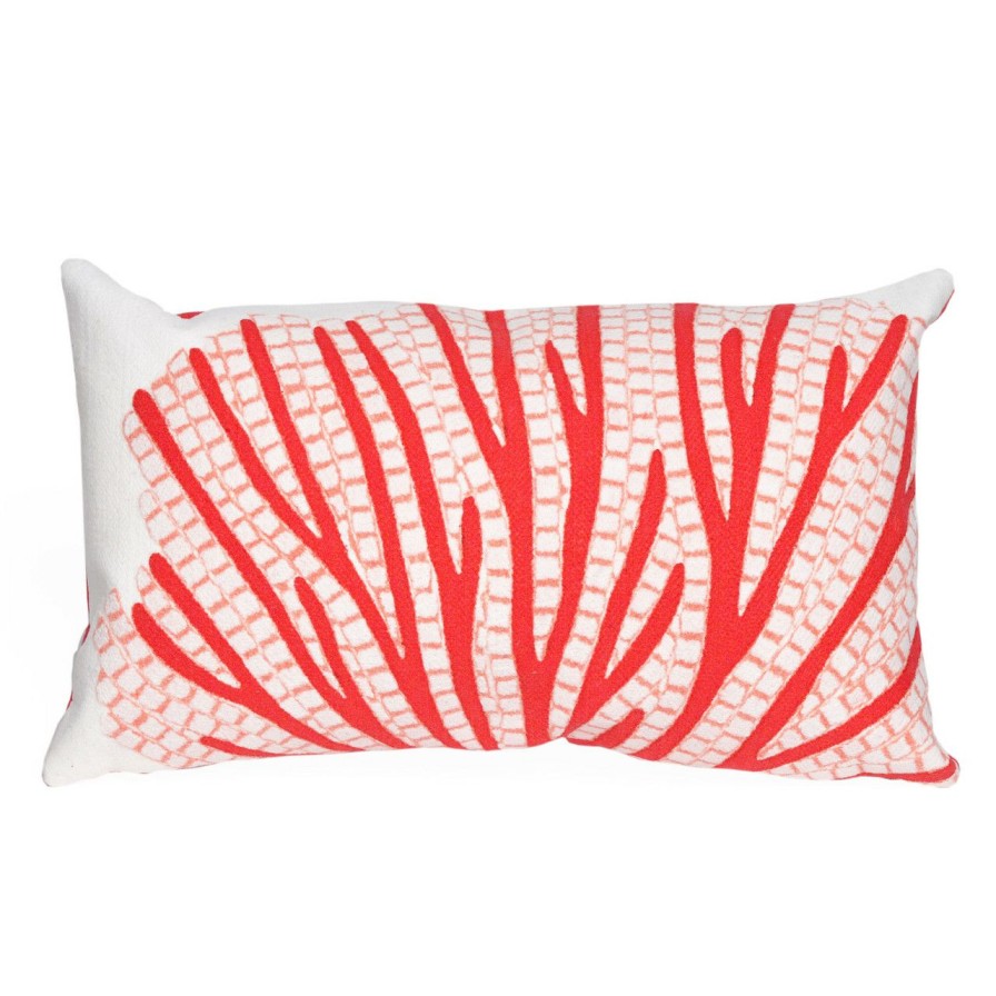 All Decor * | Red Sea Fan Indoor-Outdoor 12 X 20 Pillow Top Selling