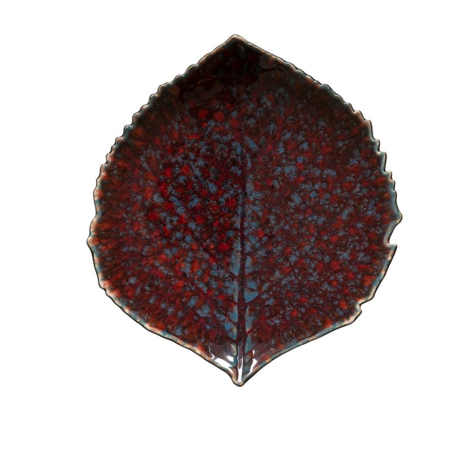 Tabletop * | Riviera Hydrangea 6-Inch Leaf Plate Vigne Top Selling