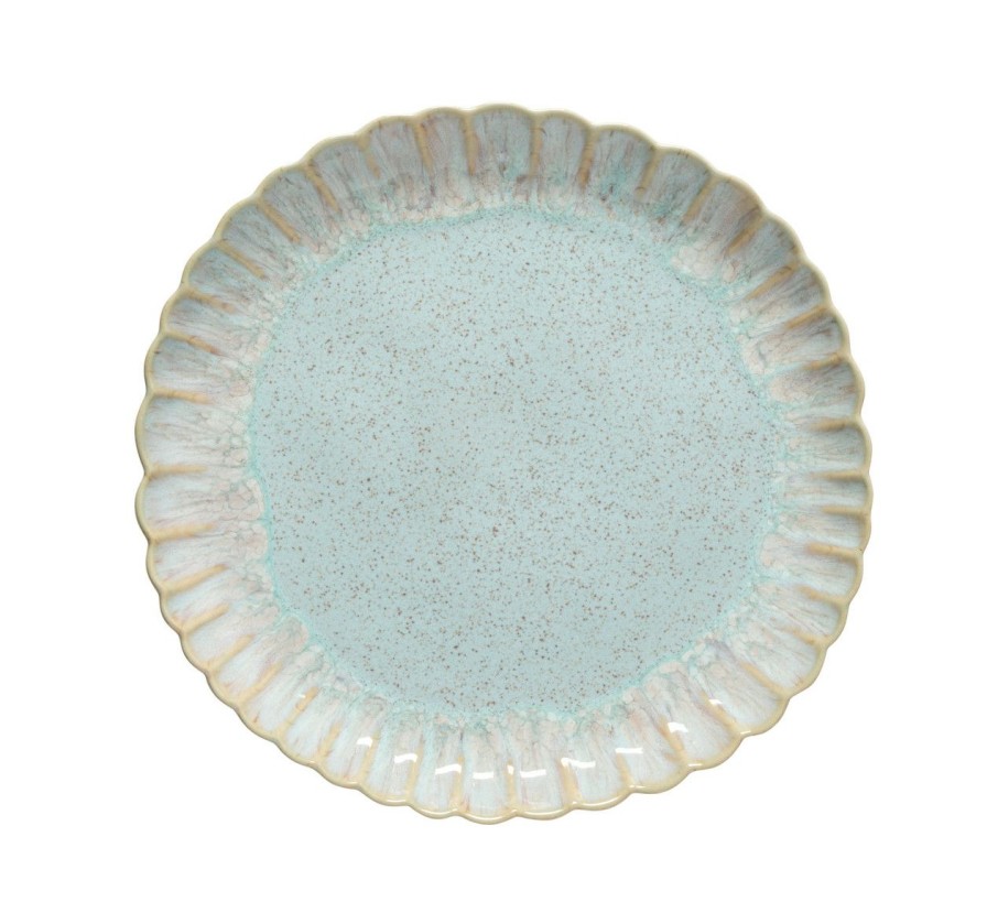 Tabletop * | Mallorca Sea Blue Salad Plates Outlet Sale