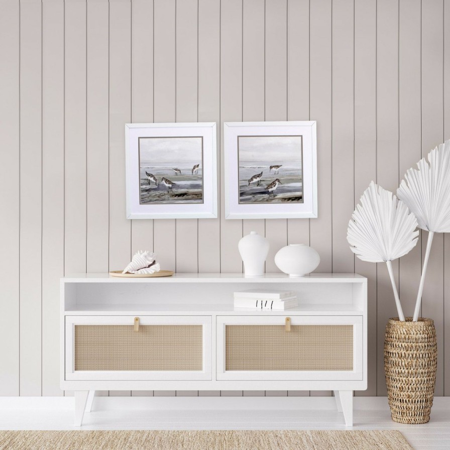 Mirrors & Art * | Sandpipers At Dusk Set Of Two Art Prints Limit Offer